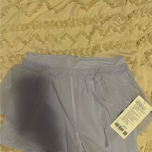 Lululemon 2-in-1 Purple Shorts